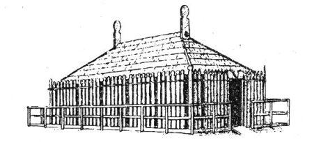 Славянский языческий храм. Реконструкция