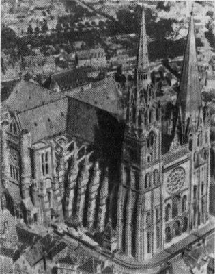 Собор в Шартре (Франция, XII - XIII в.)
